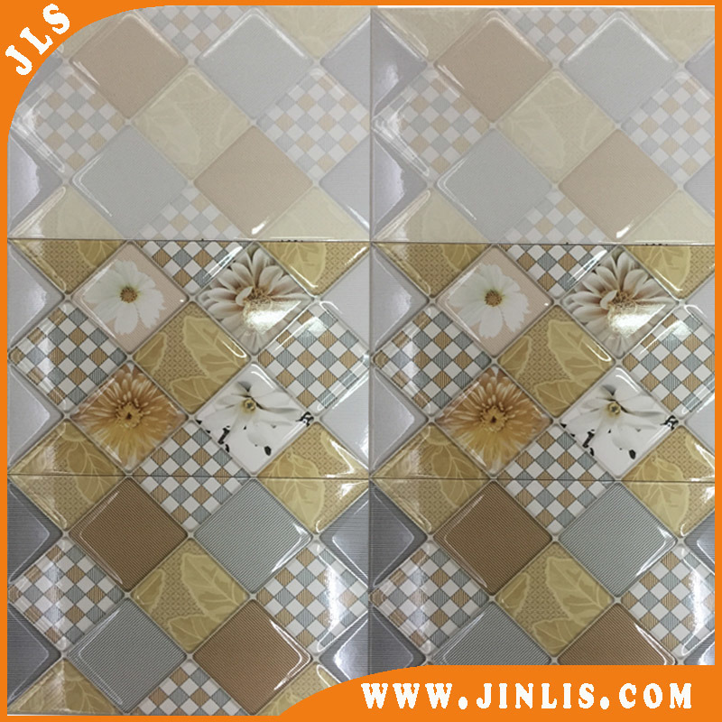 Warm Color Bath Room Floor Tile Ceramic Wall Tile