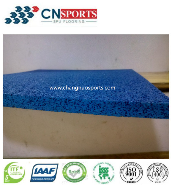 EPDM Granule Rubber Flooring for Running Track, Playground