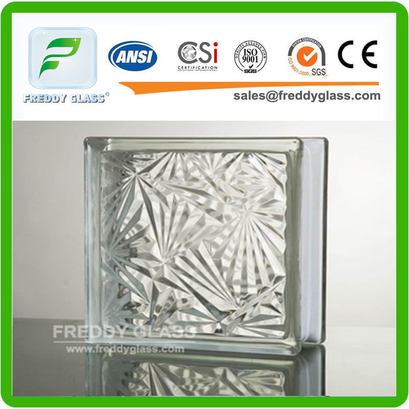 Crystal Diamond Glass Brick/ Office Building Glass Brick/ Decoration Glass