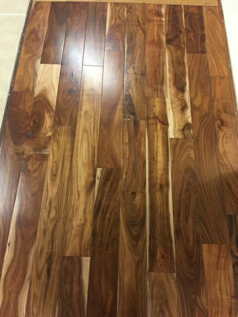 Factory Direct Sale UV Proof Waterproof 3 Strip Big Board Acacia Engineered Flooring