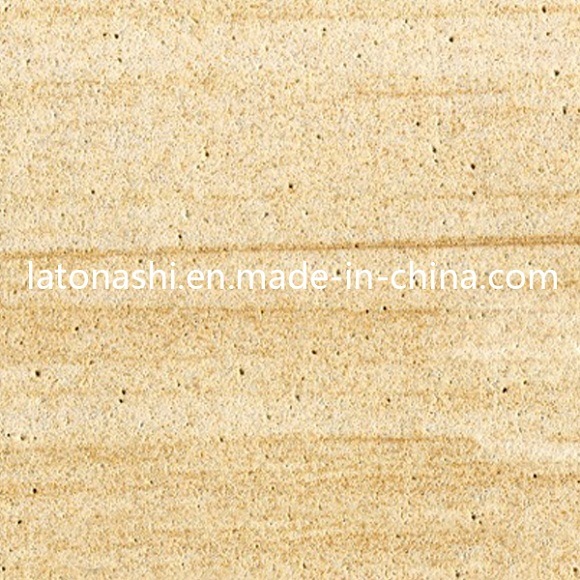 Polished Australian Range Beige Sandstone Tiles for Hotel Floor Covering