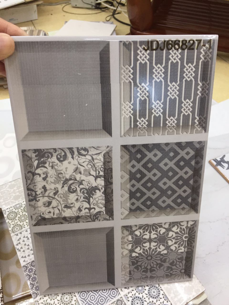 Ceramic Inkjet Printing Kitchen Wall Tile for 200X300mm, 250X400mm, 300X600mm