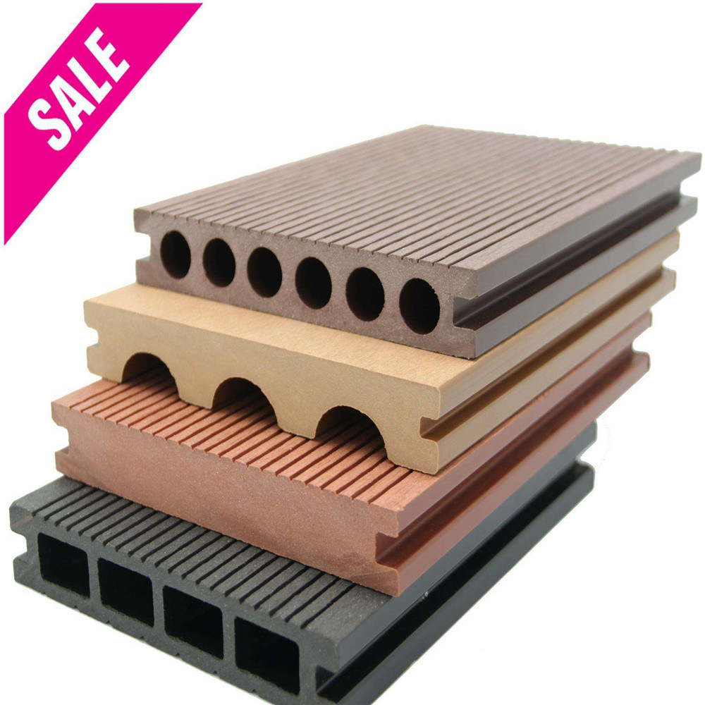 Hot Sale Wood Plastic Composite Flooring Garden WPC Decking