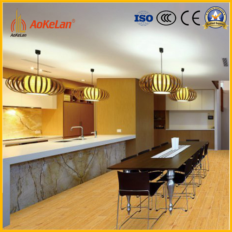 150X600mm Rustic Glazed Ceramic Wood Tile for Dining Room