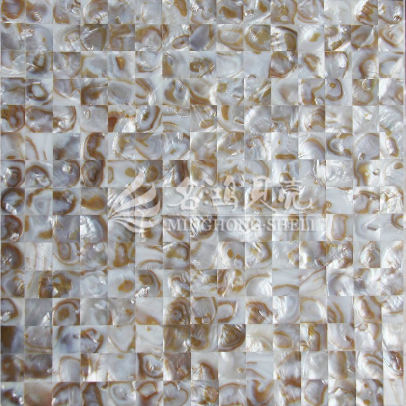 Freshwater Shell Nature Brown Color Mosaic Tile