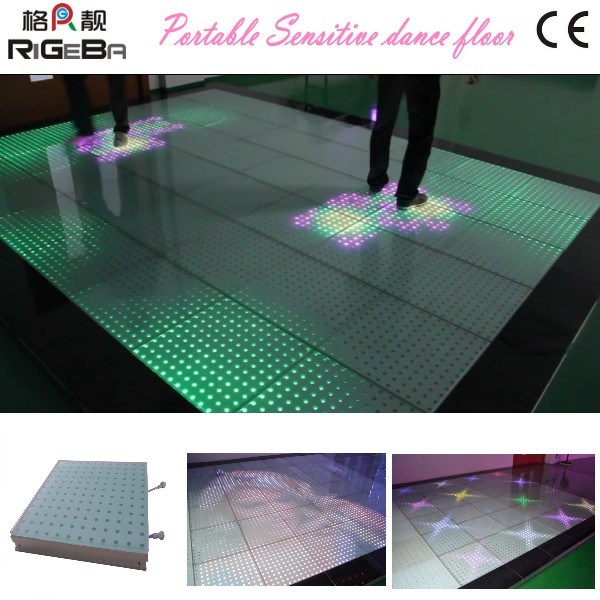 Hot Selling 50*50cm Portable Sensitive Dance Floor