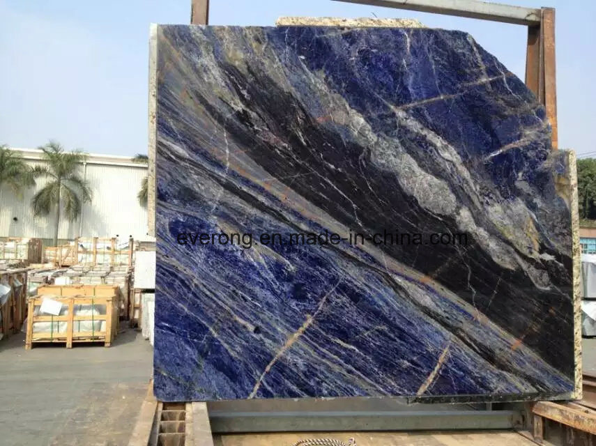 Natural Luxury Blue Marble Slab for Wall Tile and Flooring Tile