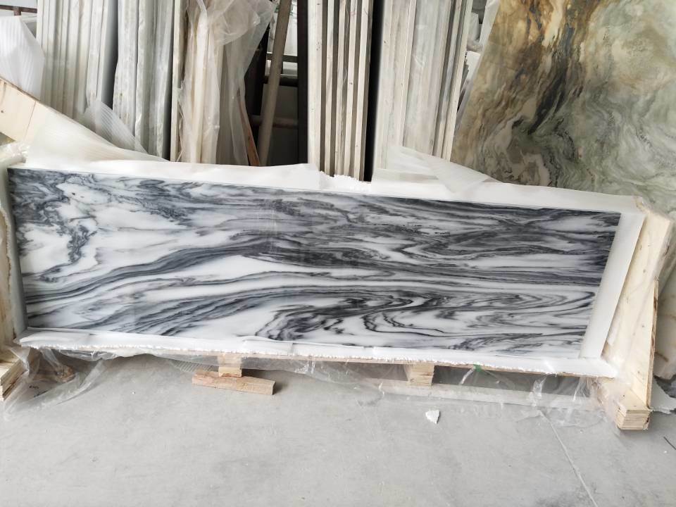 Polished/Honed Black/White/Grey Marble Big Slab/Tiles/Countertop/Stairs/Mosaic for Bathroom/Wall