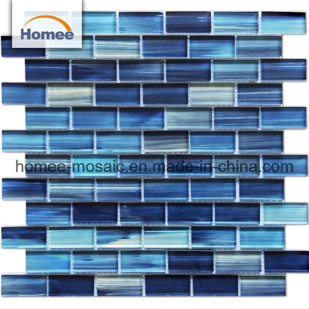 2018 Unique Color Hand Painting Bricks Swimming Pool Mosaic Tile