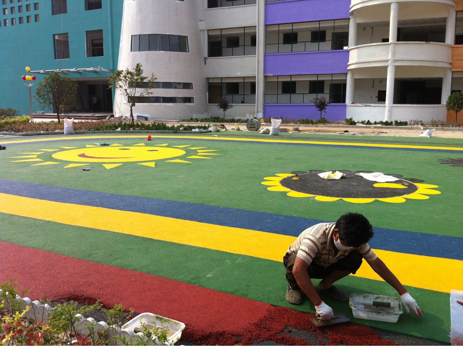 Commercial Rubber Flooring, EPDM Flooring