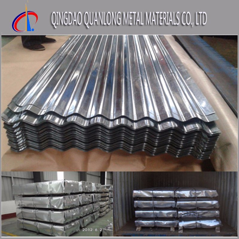 SGCC Z275 Hot DIP Galvanized Metal Corrugated Iron Roof Tile