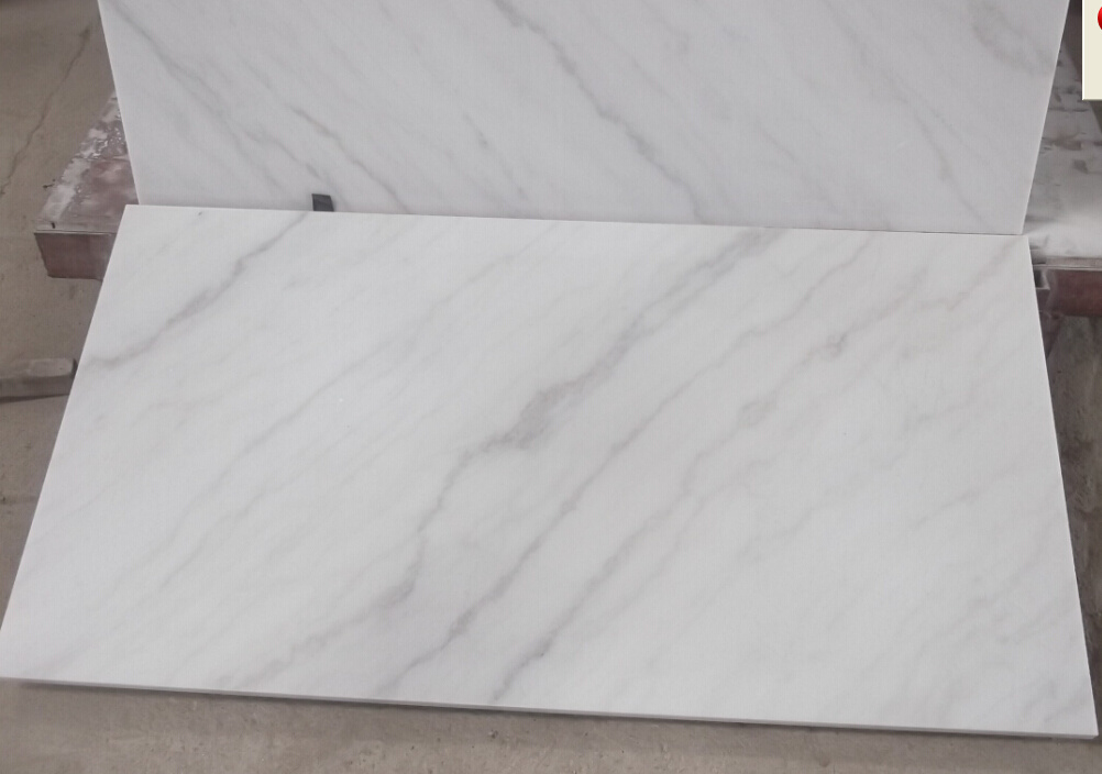 Chinese Guangxi White/China Cararra White/Statuary White Marble Tiles