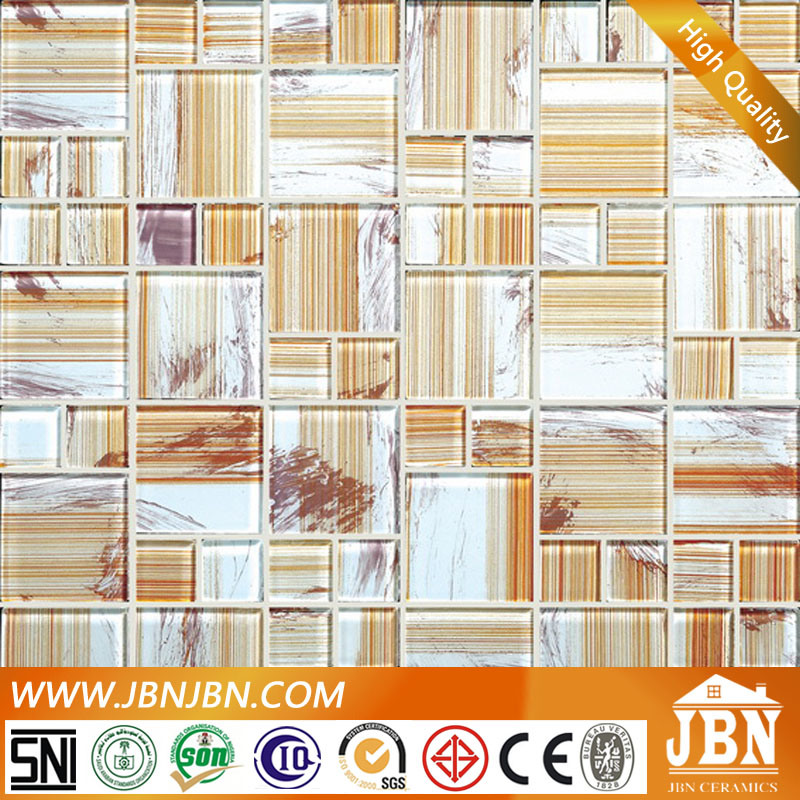 Interior Hand Painting Wall Glass Mosaics (G455008)