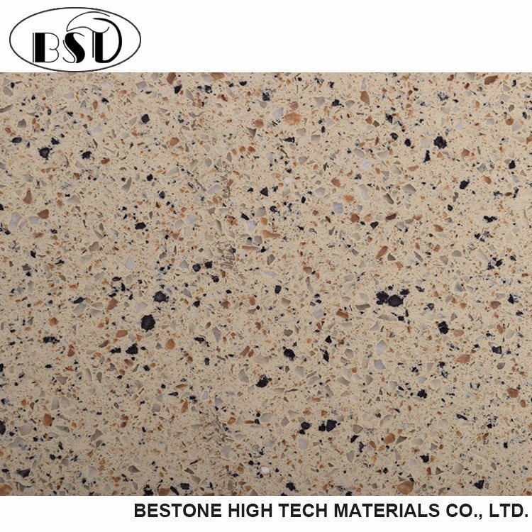 Multicolor Artificial Quartz Stone for Kitchen Table Top