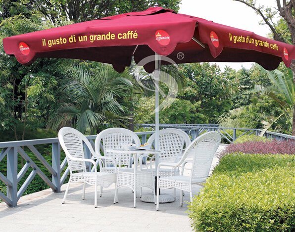 48 Column Aluminum Outdoor Umbrella (square) 3*3m