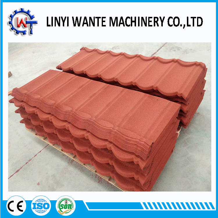 Terracotta Color Lightweight Bond Roof Tile with 50 Years Warranty