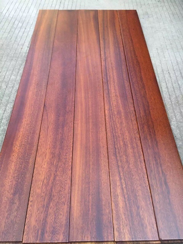 Ab Grade Natural Iroko Solid Wood Flooring