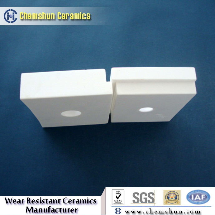 Interlocking Ceramic Tiles Liner as Industry Abrasion Resistant Materials