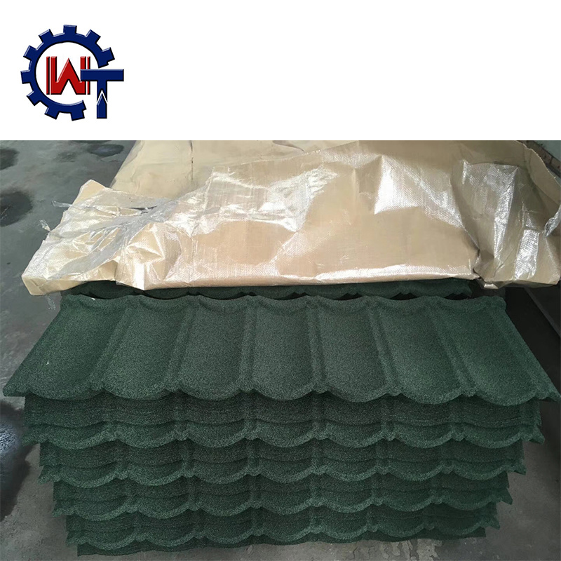 Unbelievably Lightweight Stone Coated Metal Bond Roof Tile