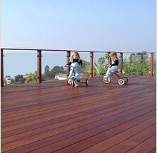 Ipe Beach Decking Wood Flooring for Exterior Usage