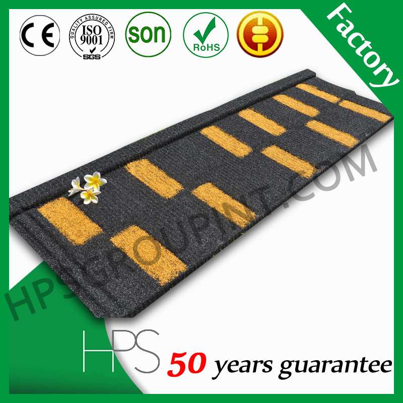 0.4mm Thickness Chinese Factory Price Stone Coated Roofing Sheet Roof Tile