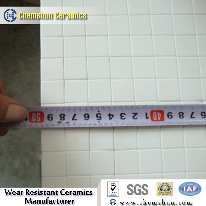 Ceramic Linings in Mesh as Abrasion Resistant Materials