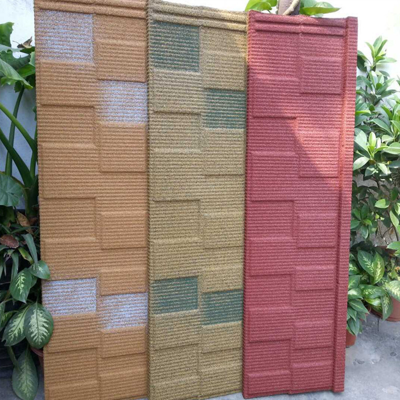 Matpro Diamante 15 Colors Beauty Villa Roof Tiels Stone Coated Metal Roof Tile Heat Insulation