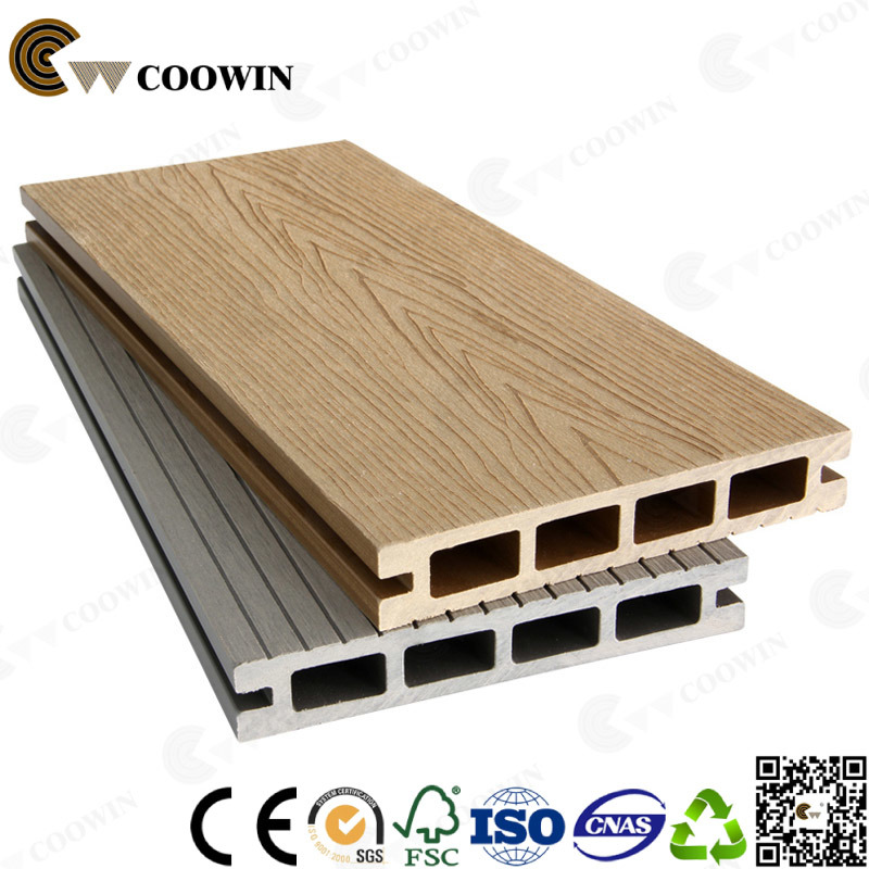 Anti-Corrosion WPC Composite Decking Outdoor Waterproof Flooring (TW-02B)