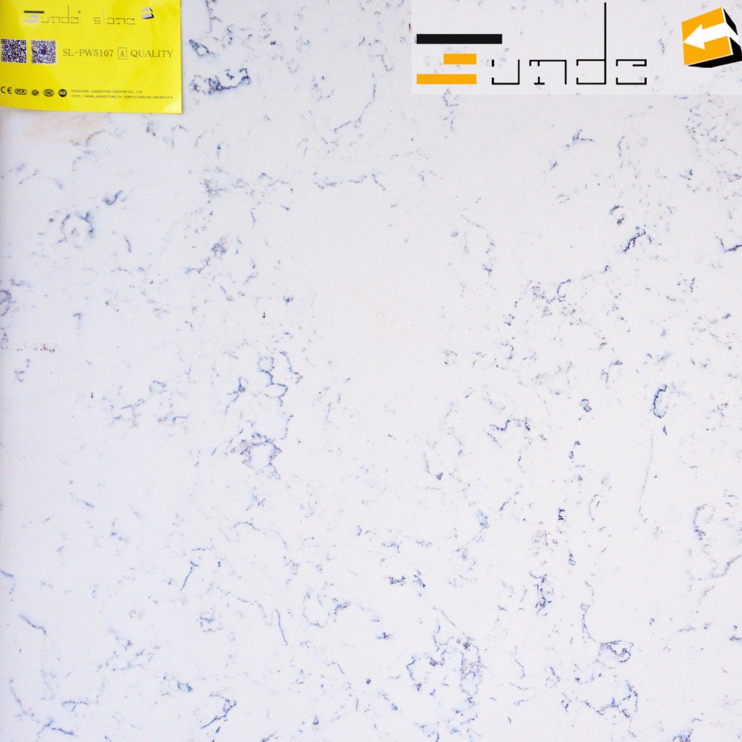 Artificial Marble Crystal Quartz Stone Slab for Dinner Table