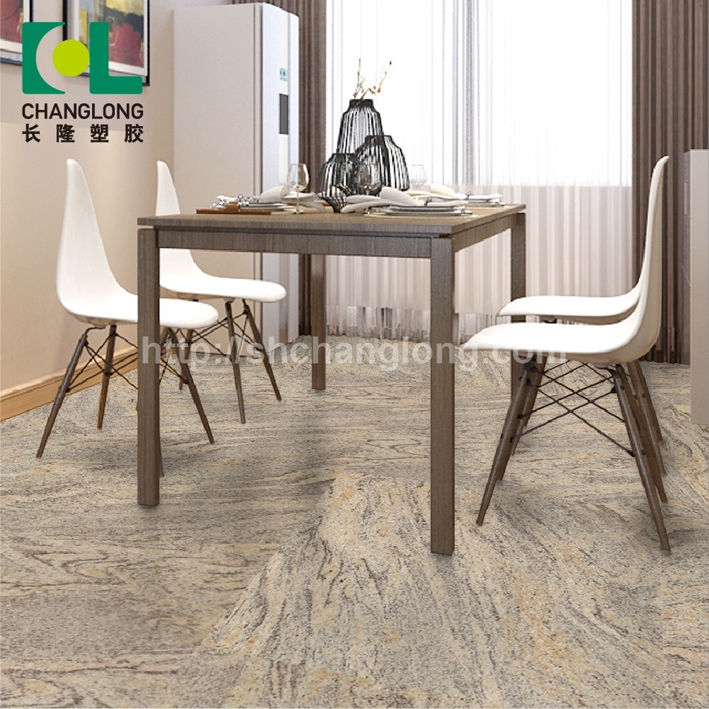 Moderm PVC Flooring for Anyone with SGS, Ce, Ios, Floorscore, ISO9001 Changlong Cls-09