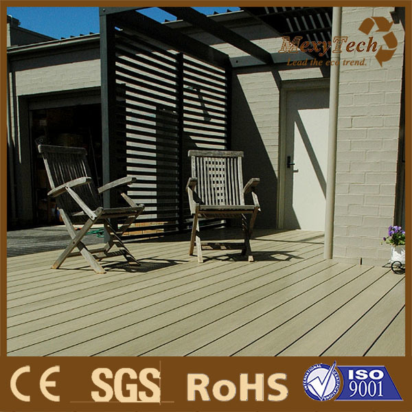 Outdoor Patio WPC Decking Floor with Decking Clips