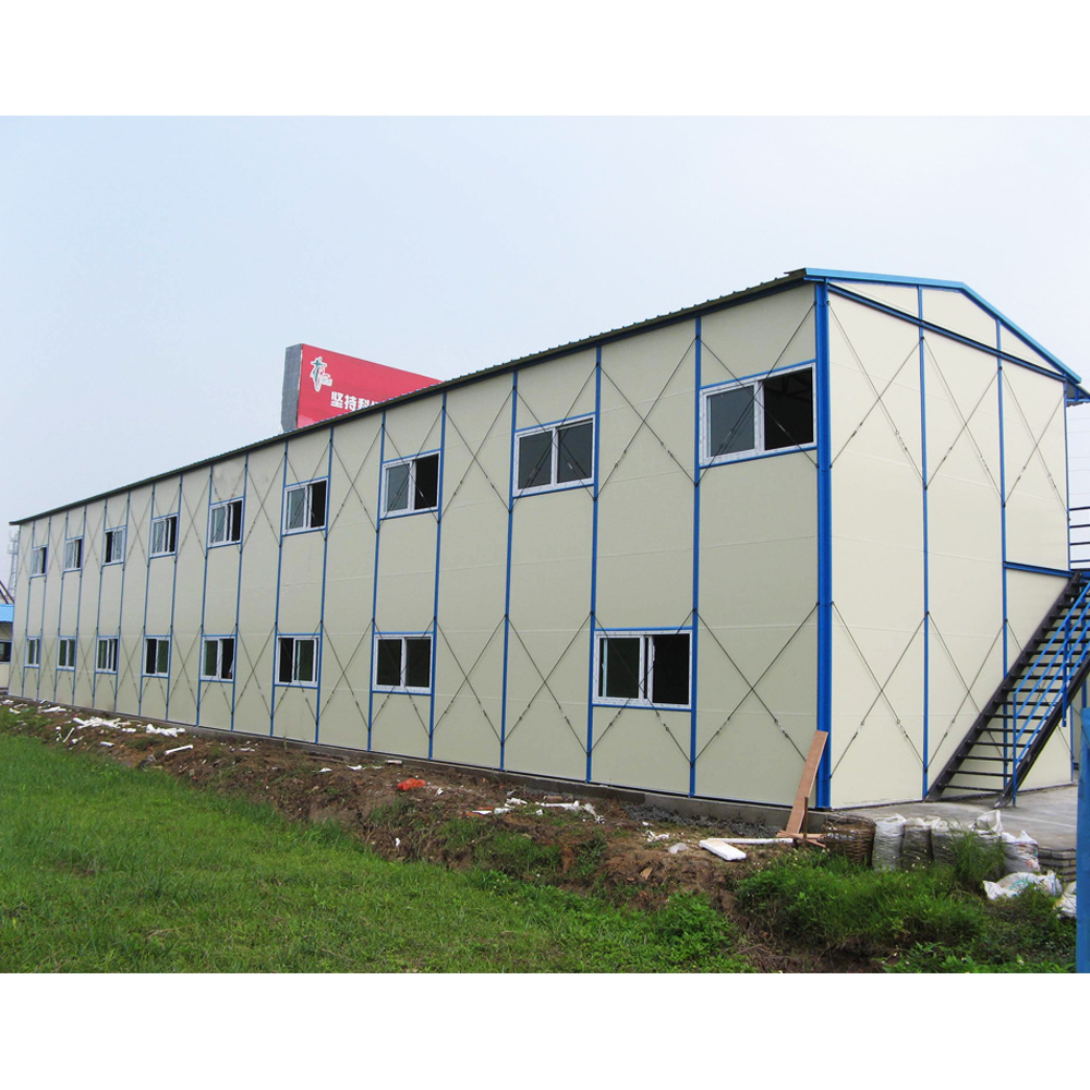 Light Steel Prefabricated House with Brick Wall