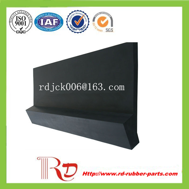 High Quality Black Natural Rubber Dual Sealing Skirting