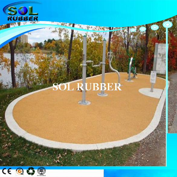 Colorful Sport Flooring Surface EPDM Rubber Granules