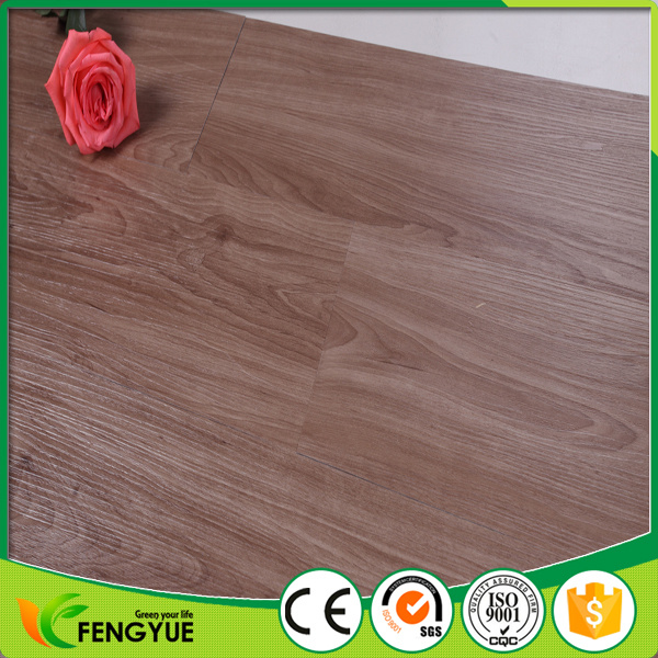 Thin Wood Embossed Glue Down PVC Flooring