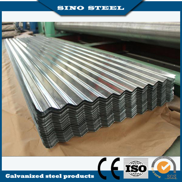 Dx51d Z40 Prepainted Galvanized Corrugated Roof Tiles 0.18*800 mm