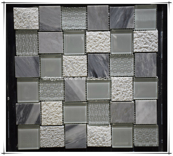 Supply Marble Mosaic Tile Mosaic Mirror Mosaic Art Glass+Marble Mosaic