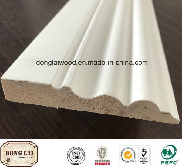 Waterproof Chinese Fir Skirting Board