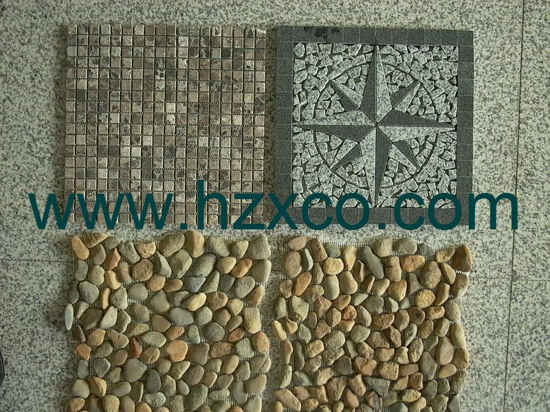 Granite Pebble for Paving Road Cobble Stone