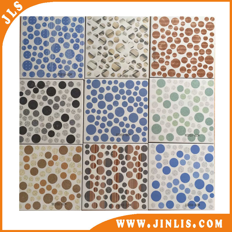 Classic Decorative 3D Printing Small Size Ceramic Floor Rustic Tile