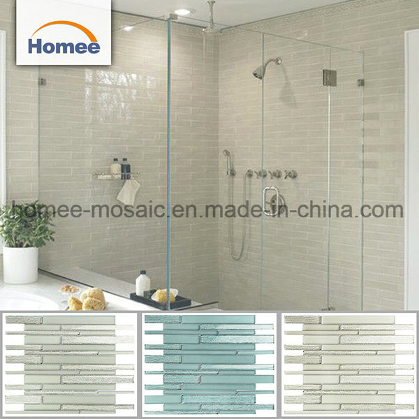 2017 Shower Glass Tiles Shower Mosaic Backsplash Ti