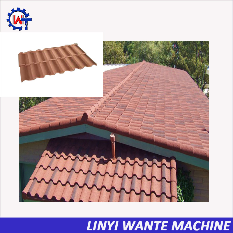 Durable Attractive Appearance Milano Stone Coated Roof Tile