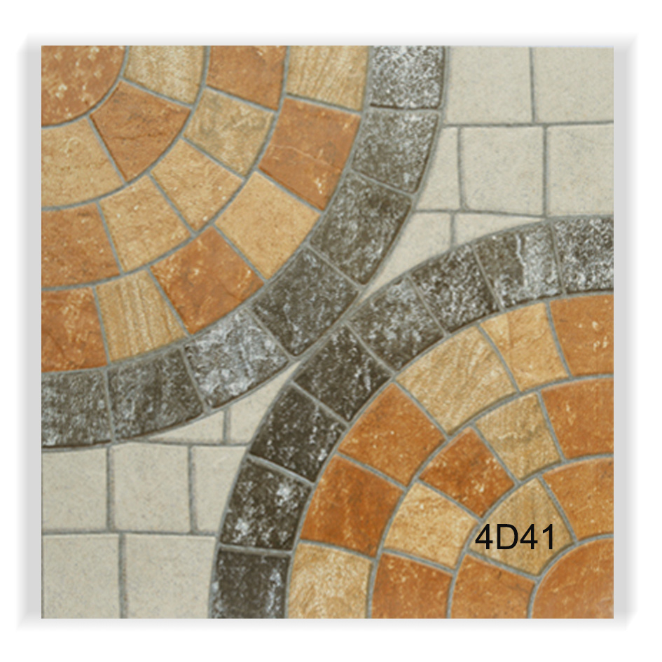 400X400mm Matt Rustic Floor Tile Building Material for Garden