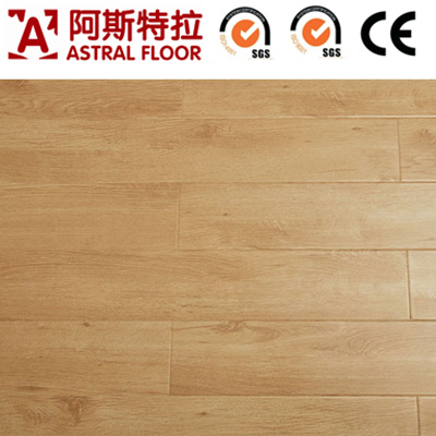 German Technology HDF Yellow Gloss Laminate Flooring