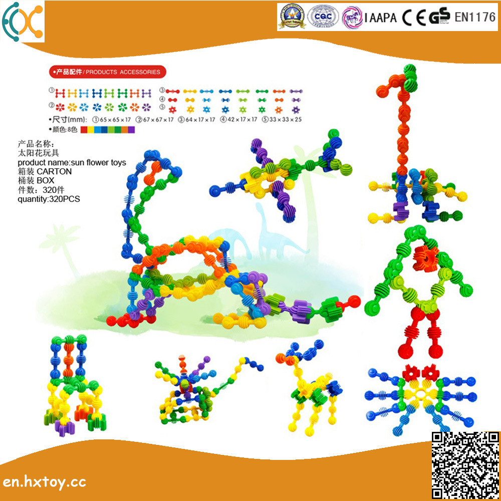 Plastic Tabletop Toy Bricks for Children