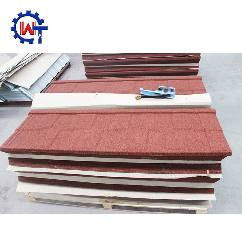 50 Years Warranty Terracotta Shingle Stone Coated Steel Roof Tile