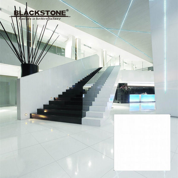 Super White Glazed Polished Tile for Floor 600X600 (16000)