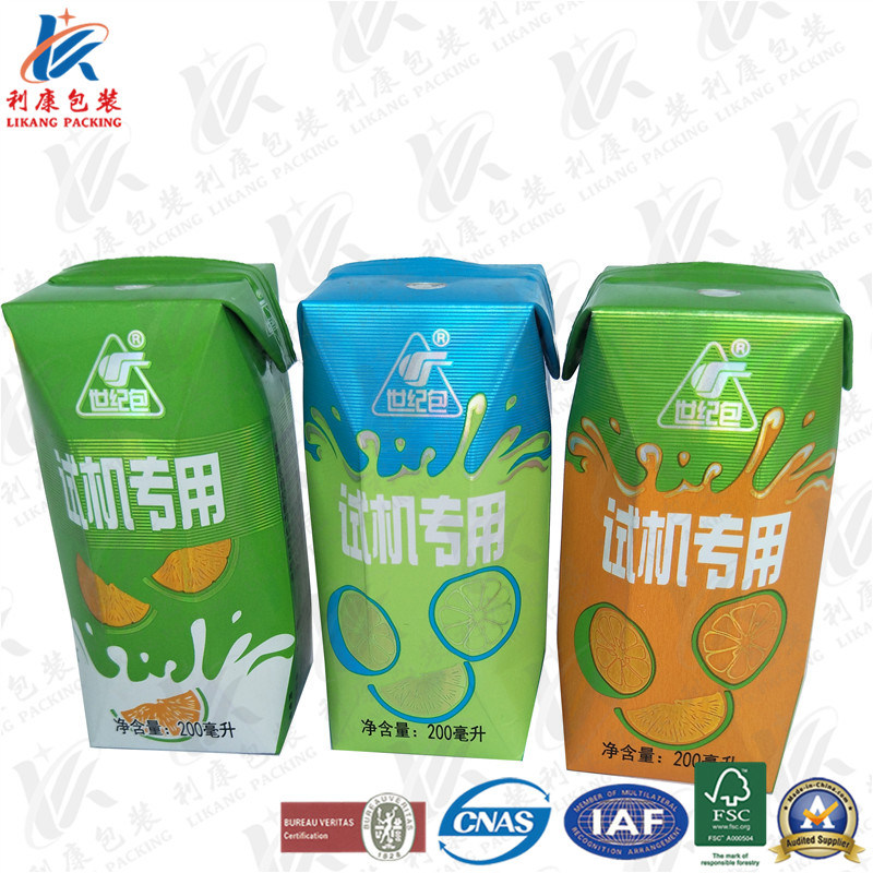 200ml Luxury Prisma Aseptic Brick Carton