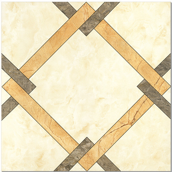 Golden Home/Hotel Use Decoration Polished Glazed Floor Tiles