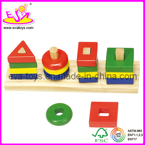 Hot Wooden educational toy - building block (W13D007)